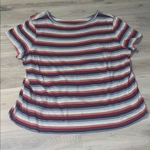 American Eagle XL Striped T-Shirt